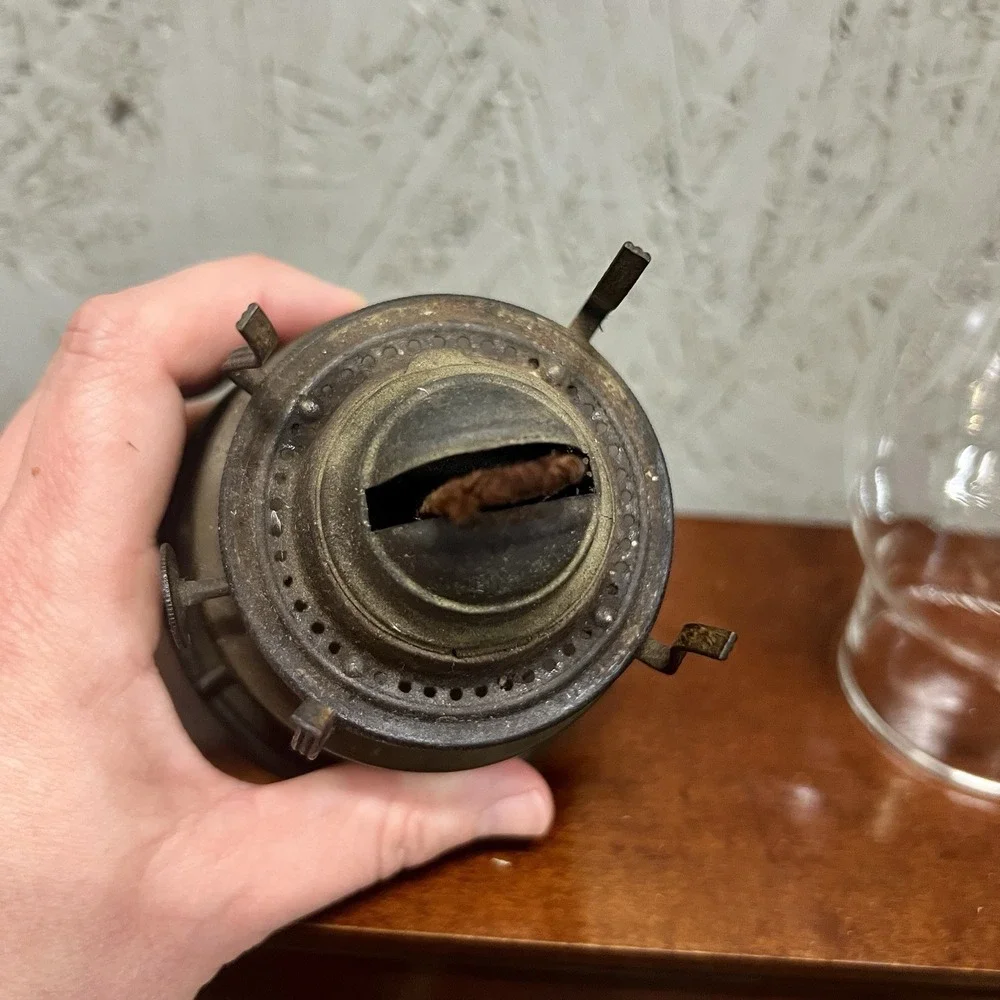 Antique Perkins Marine Oil Lamp Nautical Ship Lantern